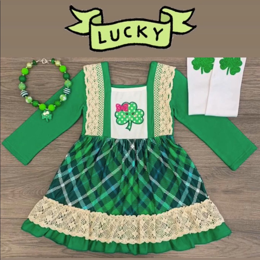St. Patrick dress only size 7/8